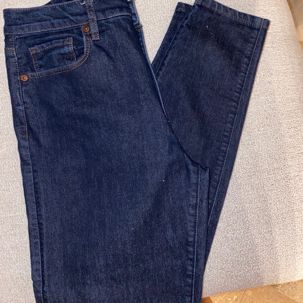 Modern high waist skinny ankle jeans